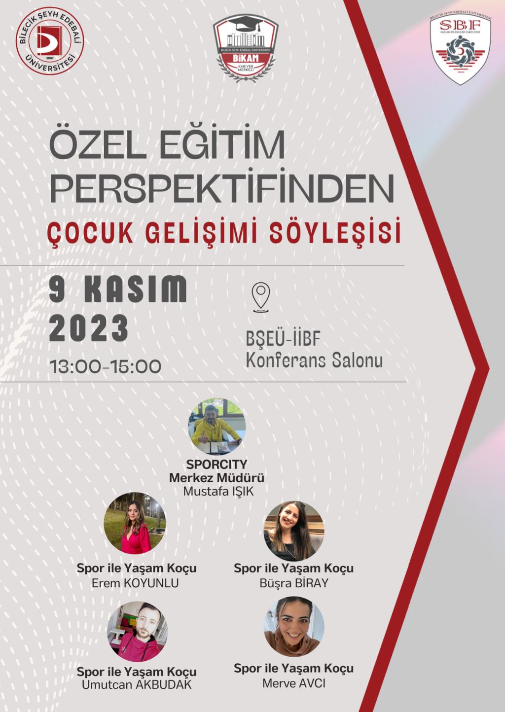 "Özel Eğitim Perspektifinden Çocuk Gelişimi Söyleşisi"